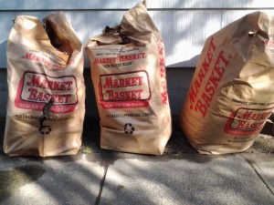 Yard waste pickup in North Andover MA