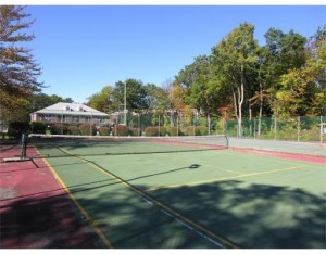 Tennis Court at Hertitage Green Condominium