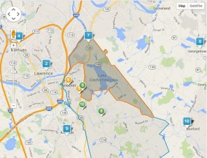Kittredge Elementary School District Map