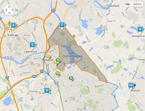 Kittredge Elementary School District Map