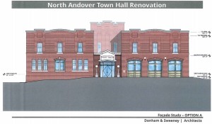 North Andover Town Hall Renovation Option A