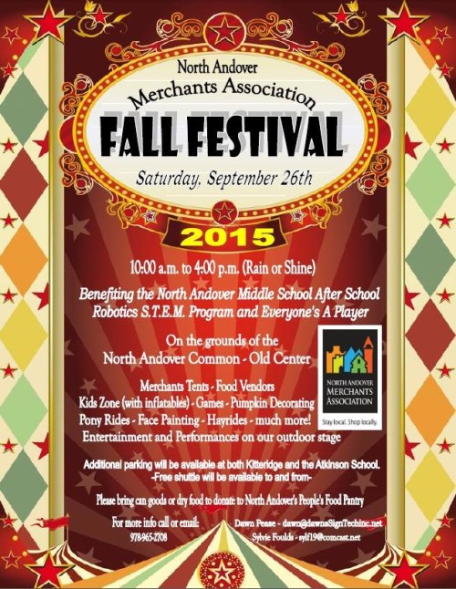 North Andover Fall Festival 2015
