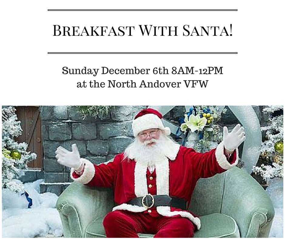 Breakfast With Santa in North Andover