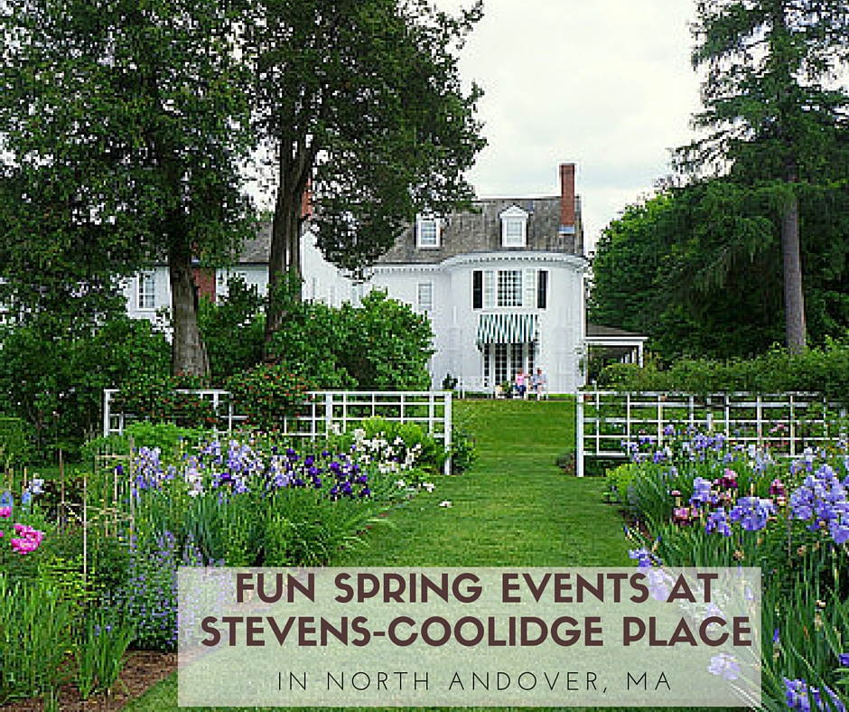 Spring Events at Stevens-Coolidge Place