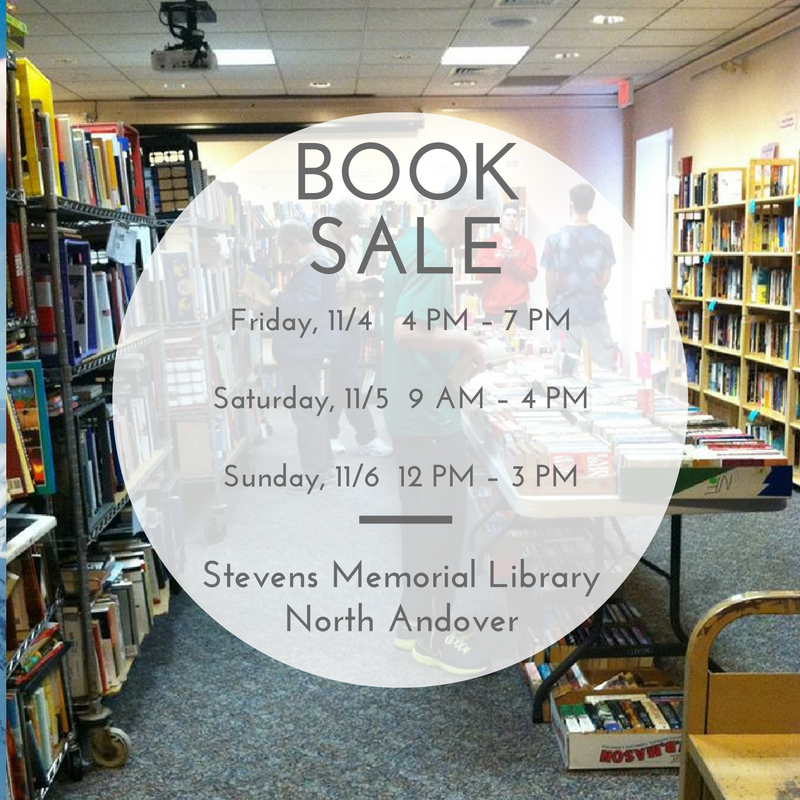 Book Sale Stevens Memorial Library North Andover