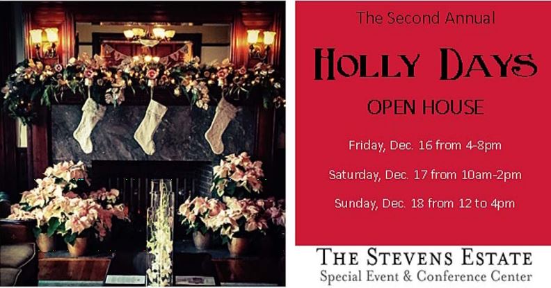 Stevens Estate Holly Days Open House North Andover