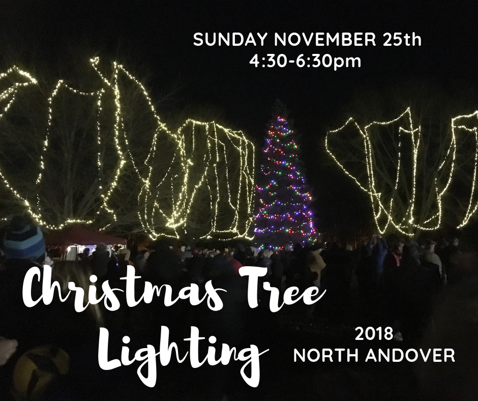 North Andover Christmas Tree Lighting 2018