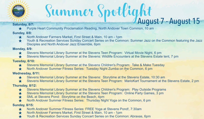 North Andover Summer Events