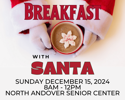 Breakfast with Santa in North Andover, MA