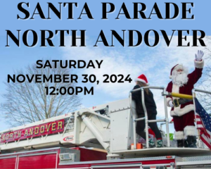 Santa Parade in North Andover, MA 2024